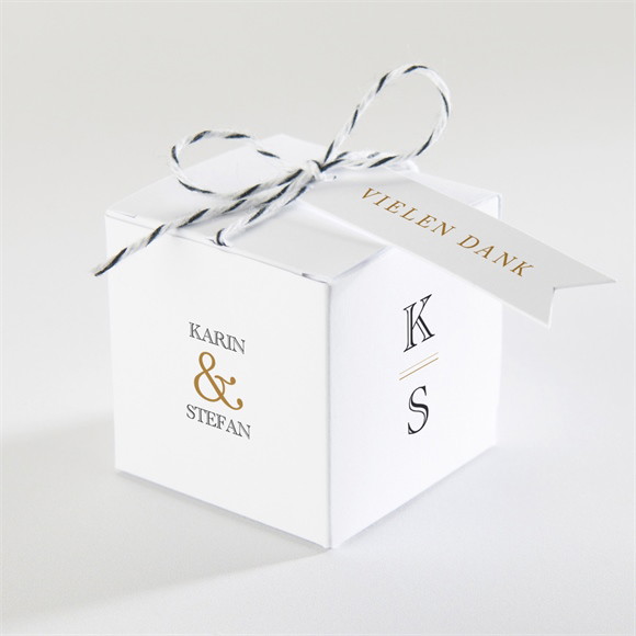 Geschenkbox Hochzeit Eng verbunden ref.N340149