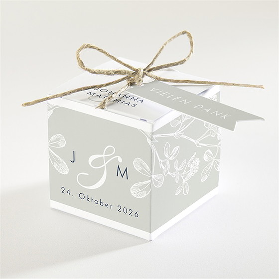 Geschenkbox Hochzeit Blühender Zweig