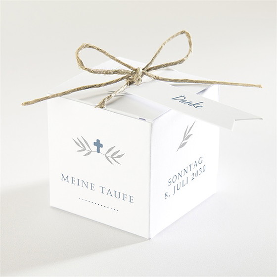 Geschenkbox Taufe Foto Mosaik