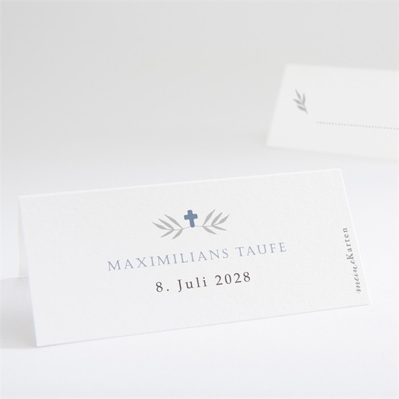 Tischkarte Taufe Foto Mosaik ref.N440690