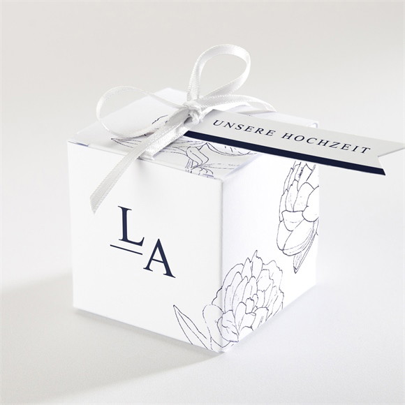 Geschenkbox Hochzeit Pfingstrose ref.N340158