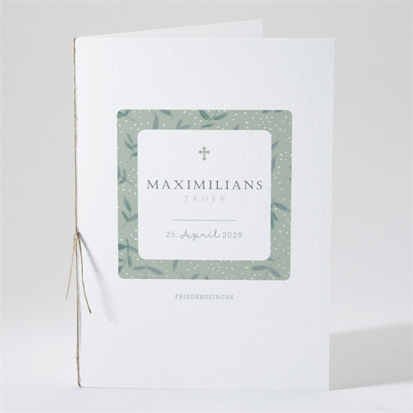 Kirchenheft Taufe Blätter im Wind ref.N49196