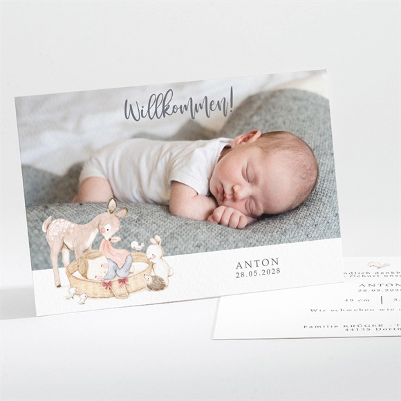 Geburtskarte Freundschaft ref.N111241