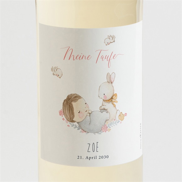 Flaschenetikett Taufe Lullaby ref.N3001530