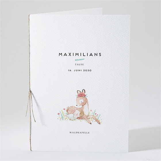 Kirchenheft Taufe Mein Rehkitz