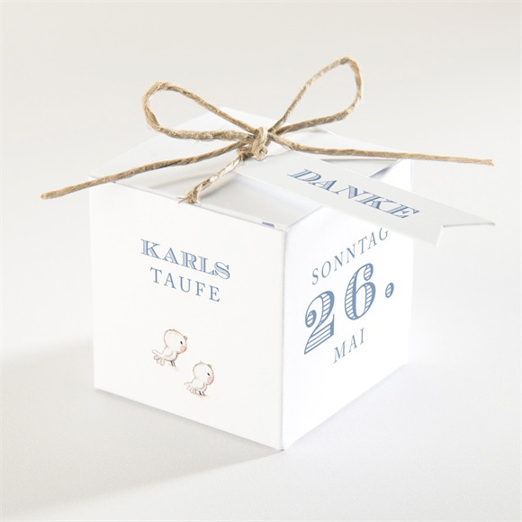 Geschenkbox Taufe Zarte Illustration ref.N340175