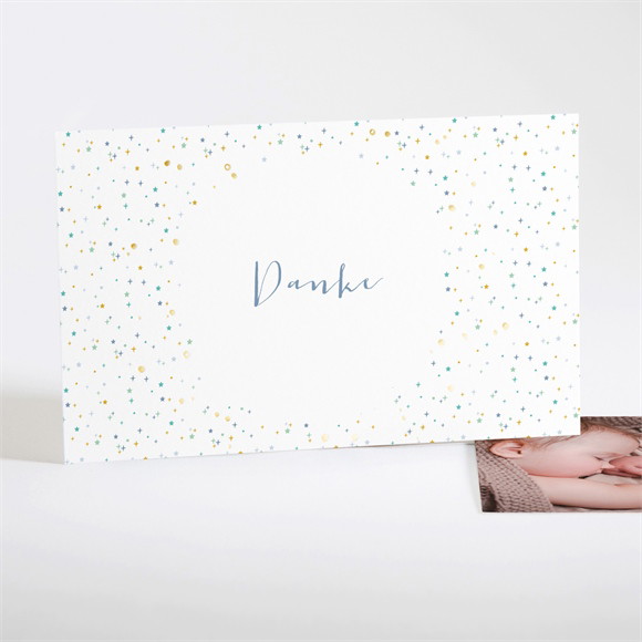 Dankeskarte Geburt Sternbild ref.N17102