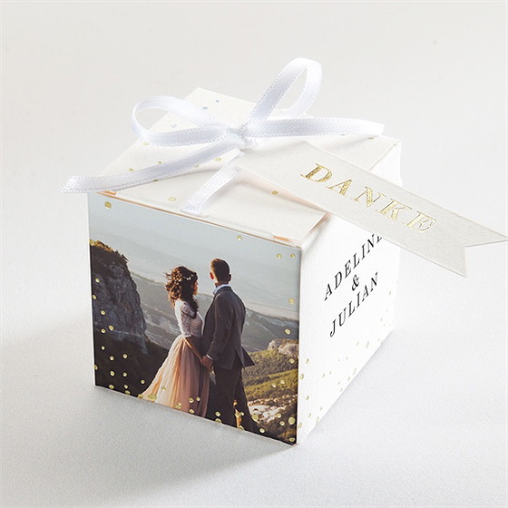 Geschenkbox Hochzeit Schlichtheit