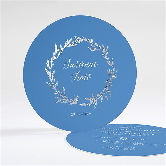 Hochzeitseinladung Rund Um Die Liebe