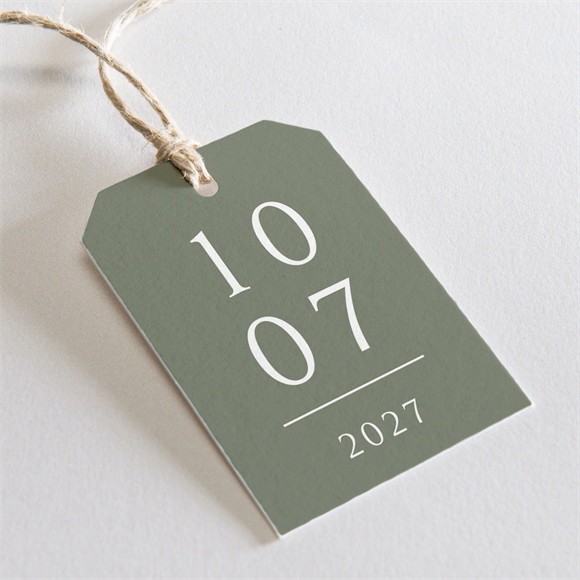 Geschenkanhänger Hochzeit "The big Day"