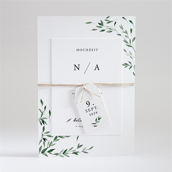 Hochzeitseinladung Unter Dem Olivenbaum