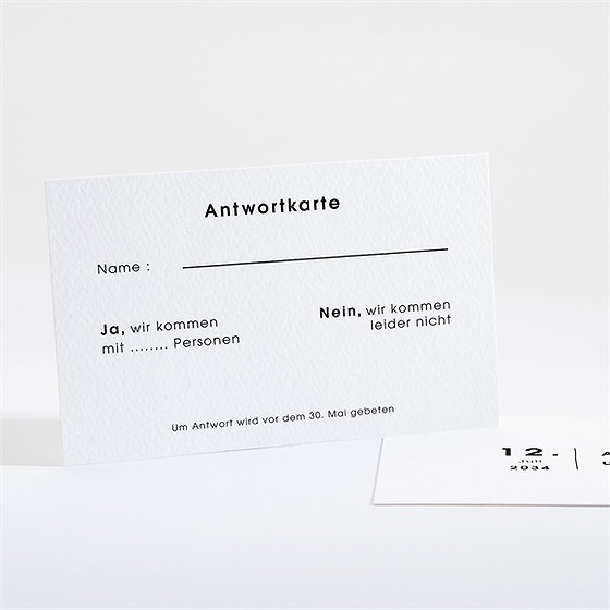 Antwortkarte Hochzeit Blick In Die Ferne