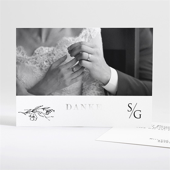 Dankeskarte Hochzeit Unsere Hochzeit