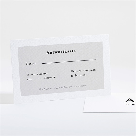 Antwortkarte Hochzeit Spiegel Der Liebe