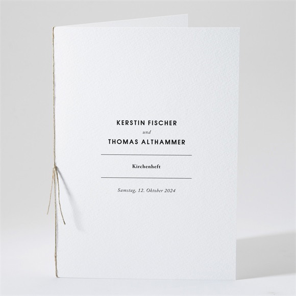 Kirchenheft Hochzeit Naturbelassen ref.N491121