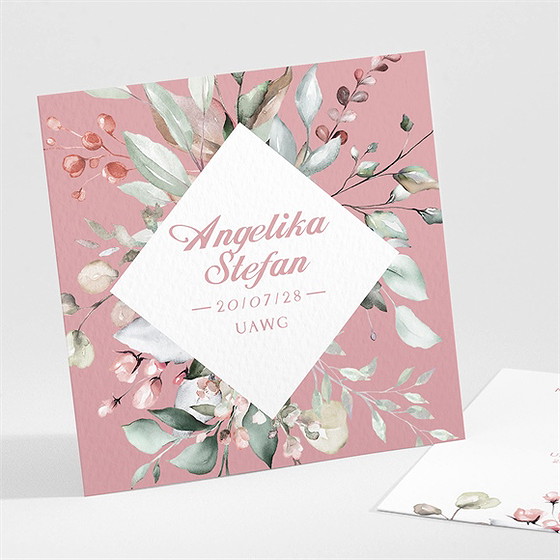 Antwortkarte Hochzeit barock