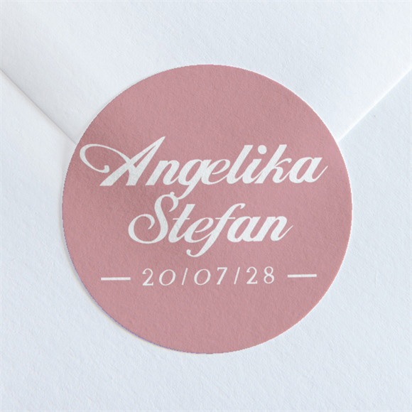 Aufkleber Hochzeit Barock ref.N36011
