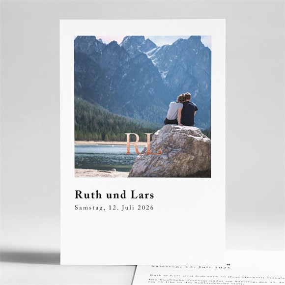 Hochzeitseinladung Liebe im Rahmen ref.N241158