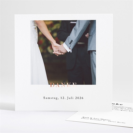 Dankeskarte Hochzeit Liebe Im Rahmen