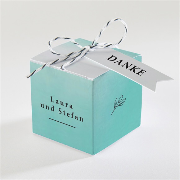 Geschenkbox Hochzeit Lagune ref.N340218