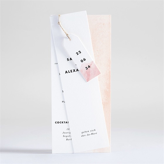 Hochzeitseinladung Nuance