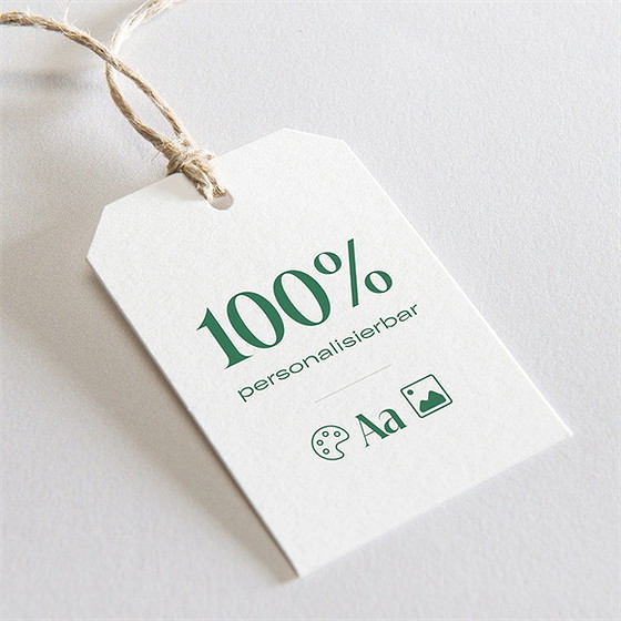 Geschenkanhänger Hochzeit Blanco - 4X6cm (N29122)