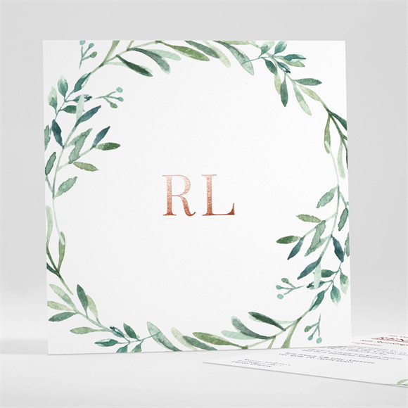 Hochzeitseinladung Schlichte Natur ref.N35127