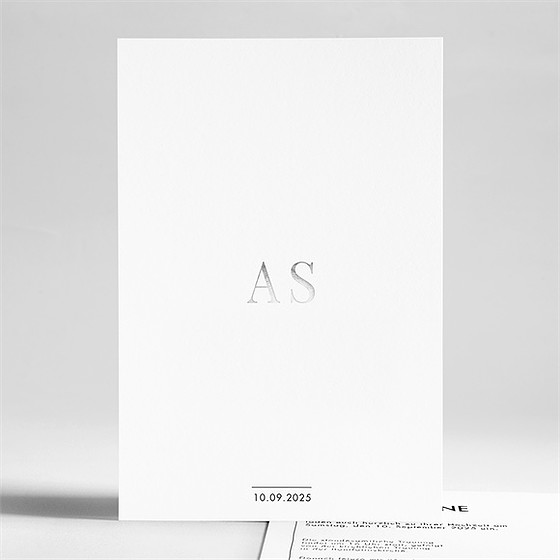 Hochzeitseinladung Minimalismus