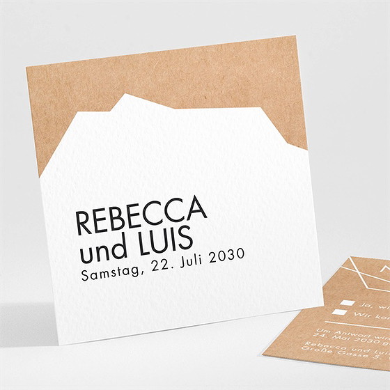 Antwortkarte Hochzeit Gute Neuigkeit