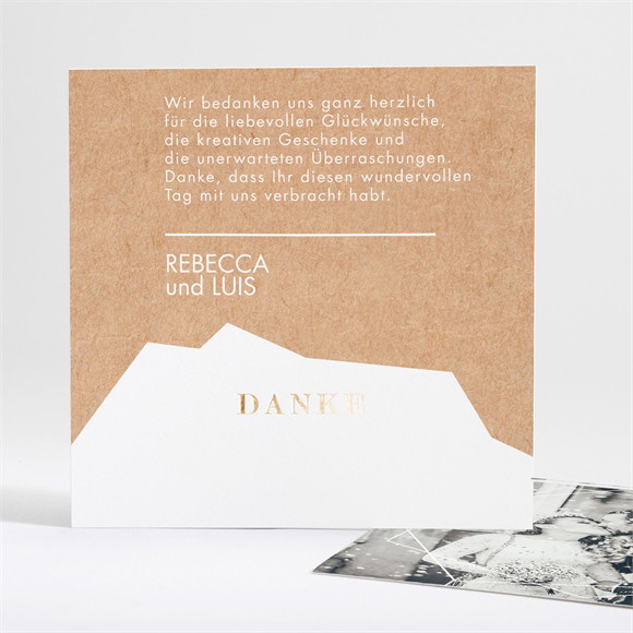 Dankeskarte Hochzeit Gute Neuigkeit ref.N35130