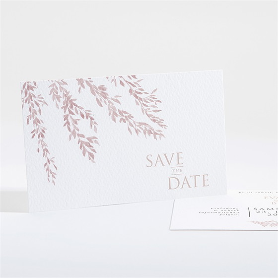 Save The Date Karte Goldene Weide