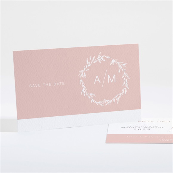 Save the Date Karte Zarte Mitteilung ref.N16181