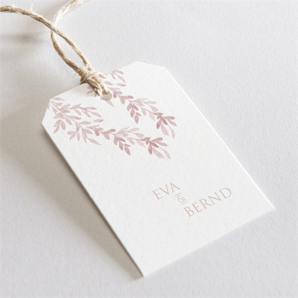 Geschenkanhänger Hochzeit Goldene Weide ref.N29125