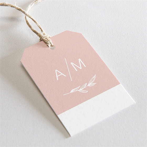 Geschenkanhänger Hochzeit Zarte Mitteilung