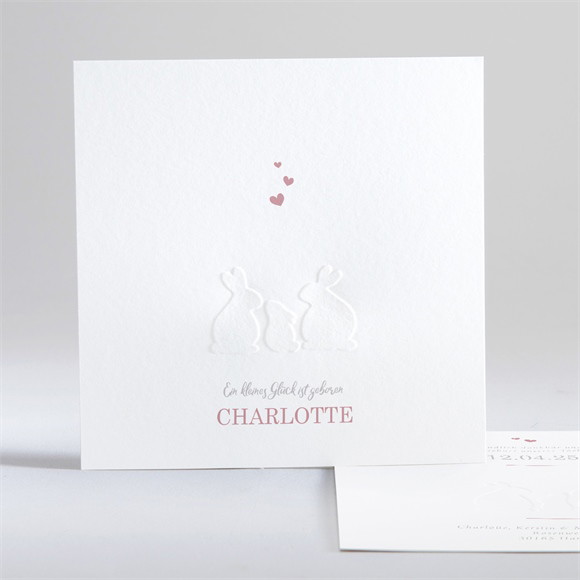 Geburtskarte Silhouetten ref.N35180