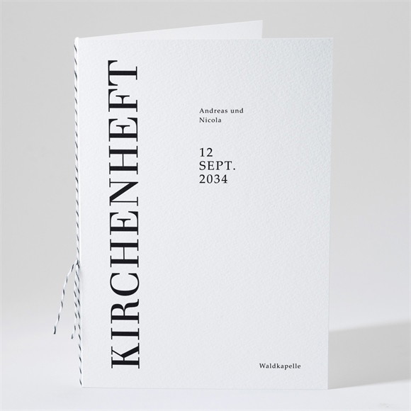 Kirchenheft Hochzeit Moderne Grafik ref.N491191
