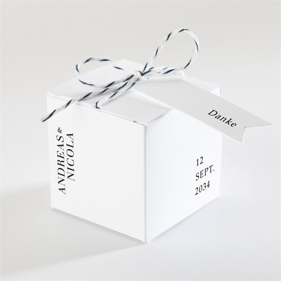 Geschenkbox Hochzeit Moderne Grafik ref.N340291