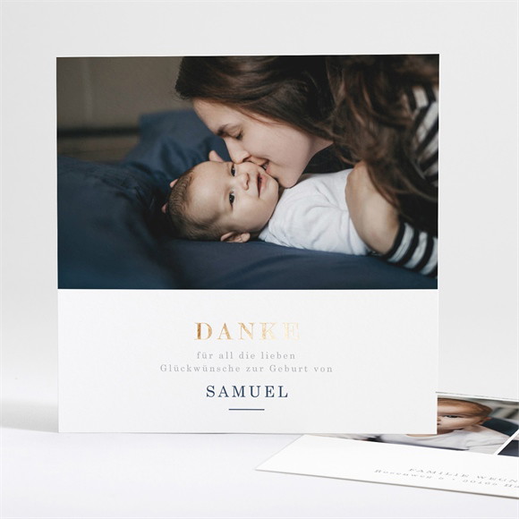 Dankeskarte Geburt Love ref.N35185