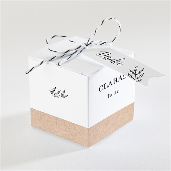 Geschenkbox Taufe das wesentliche