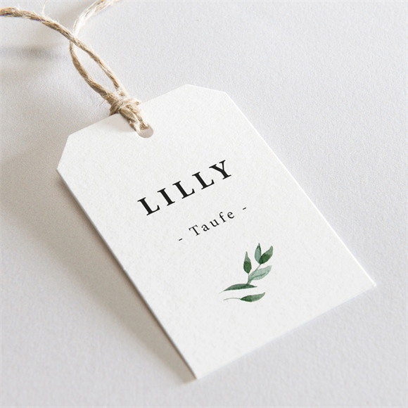 Geschenkanhänger Taufe Naturbezogen ref.N29133