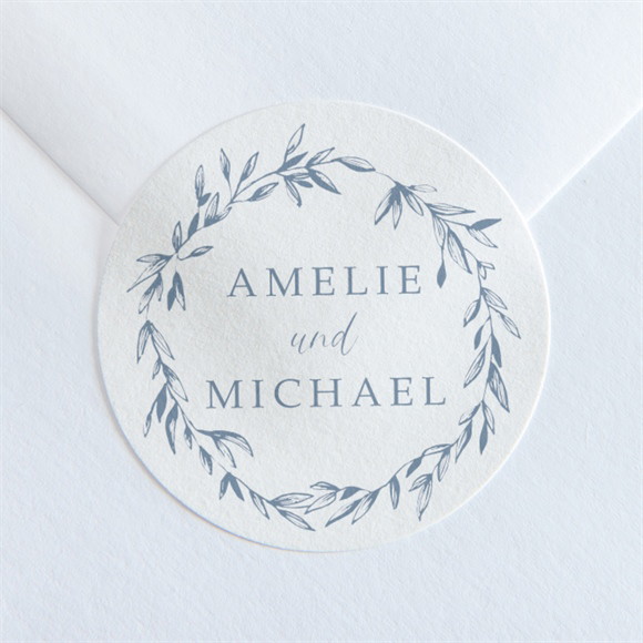 Aufkleber Hochzeit Blumengesteck ref.N36036