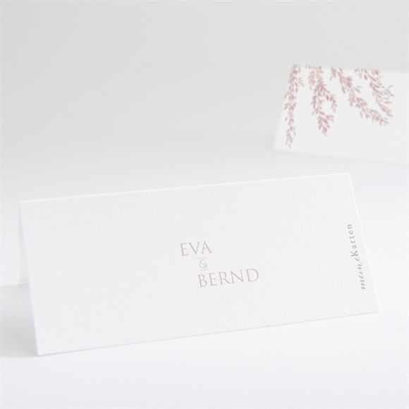 Tischkarte Hochzeit Goldene Weide ref.N440729