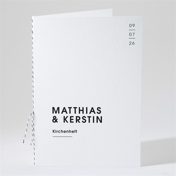 Kirchenheft Hochzeit Pures Design ref.N491136