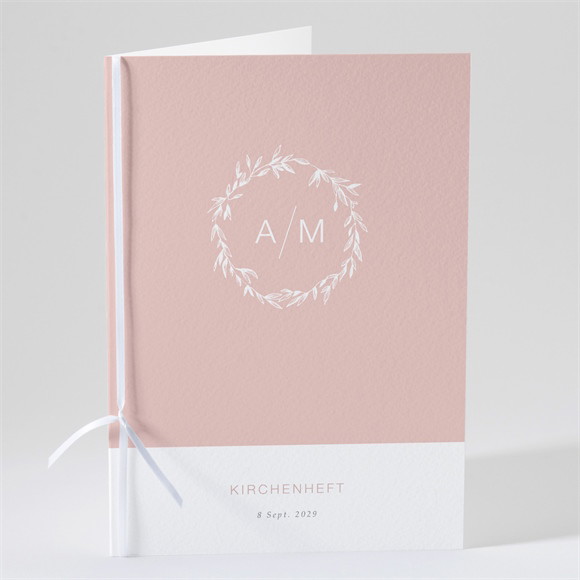 Kirchenheft Hochzeit Zarte Mitteilung ref.N491137