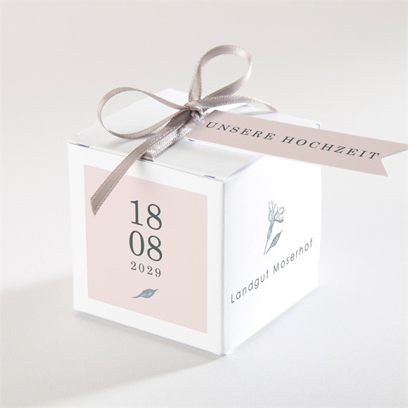 Geschenkbox Hochzeit Blumenkranz ref.N340270