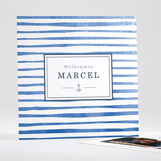Geburtskarte Kleiner Matrose