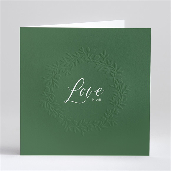 Hochzeitseinladung Liebe in Relief ref.N46138