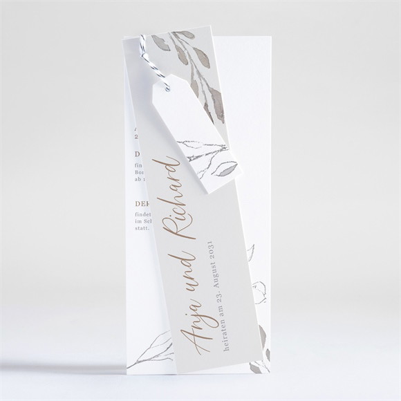 Hochzeitseinladung Elegante Skizze ref.N93120