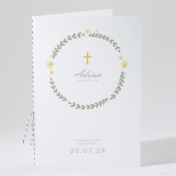 Kirchenheft Taufe Teddy