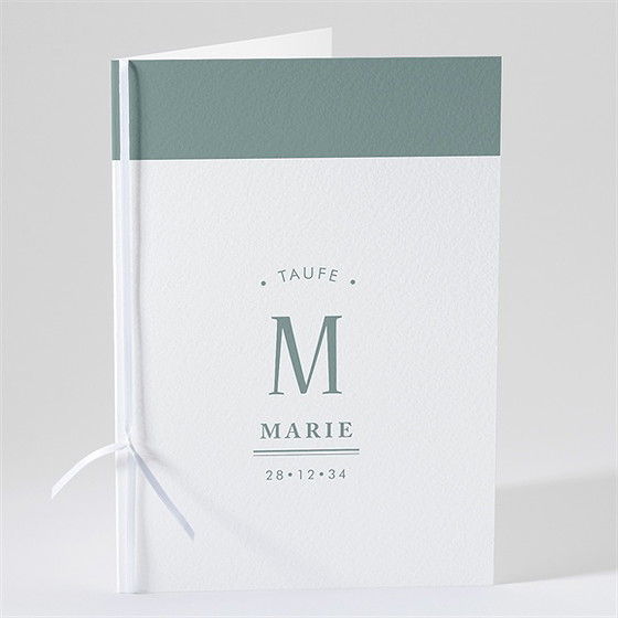 Kirchenheft Taufe Initial